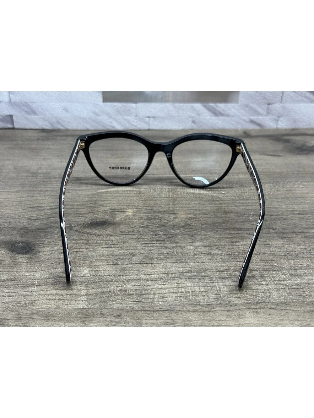 BURBERRY B 2311 3824 Eyeglasses Frames Black 51[]19-140 Demo Lens Designer Italy